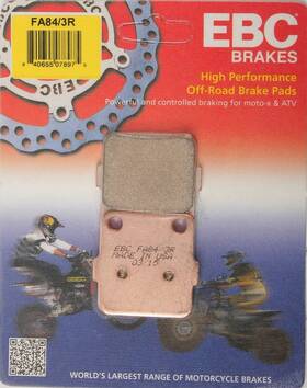 Fa84 Ebc Fa84/3r R Series Brake Pads Rear #fa84/3r For Yamaha/suzuki
