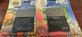 Fa88 Ebc Fa88/y/vmx1200/85-92/f Brake Pad Set Organic For 1985-1992 Yamaha Vmx12 Ftv-maxft Front