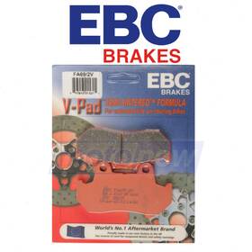 0cv1 Ebc Mn/0cv1 Front Semi-sintered V Brake Pads For 1982 Honda Gl1100 Gold Wing - Oi