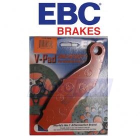 1w3e Ebc Mn/1w3e Front Semi-sintered V Brake Pads For 2014-2020 Harley Davidson Flhtcutg Ud
