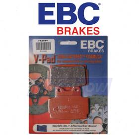 282y Ebc Mn/282y Front Semi-sintered V Brake Pads For 1986 Yamaha Srx600 - Oc