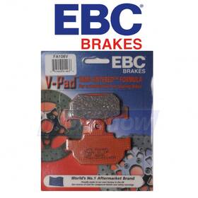 2rv7 Ebc Mn/2rv7 Front Semi-sintered V Brake Pads For 1999-2010 Suzuki Gz250 - El
