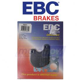 2vt9 Ebc Mn/2vt9 Front Organic Brake Pads For 1983 Harley Davidson Fxsb Low Rider - Belt Zp