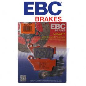 Zf3.3 Ebc Mn/3g6h Rear Semi-sintered V Brake Pads For 2016-2017 Zero Fx - Sx