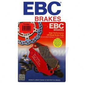 4dpa Ebc Mn/4dpa Front X Series Carbon Brake Pads For 1996-2014 Suzuki Dr650se - Zy
