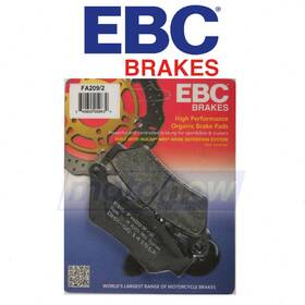 Zf7.2 Ebc Mn/4vsy Front Organic Brake Pads For 2019-2020 Zero S - Xd