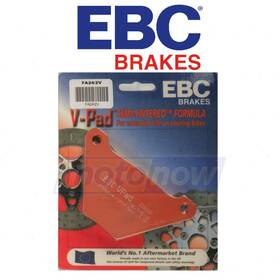 5zs5 Ebc Mn/5zs5 Front Semi-sintered V Brake Pads For 1972-1984 Harley Davidson Flh Dt