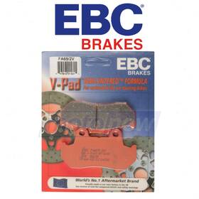 Bxd9 Ebc Mn/bxd9 Front Semi-sintered V Brake Pads For 1992-1993 Honda Cn250 Helix - Ti