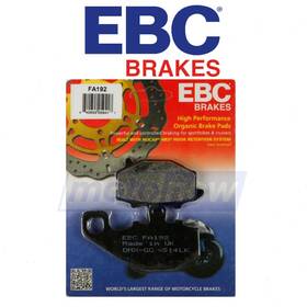 Faa4 Ebc Mn/faa4 Rear Organic Brake Pads For 2014-2016 Kawasaki Zr1000 Z1000 Abs - Sl