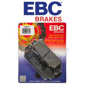 Fys3 Ebc Mn/fys3 Front Organic Brake Pads For 2016 Indian Scout Sixty - Cz