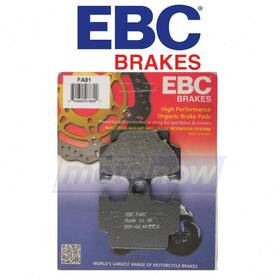 Ebc Mn/jk3x Front Organic Brake Pads For 1982 Yamaha Xj750 Maxim - Ef
