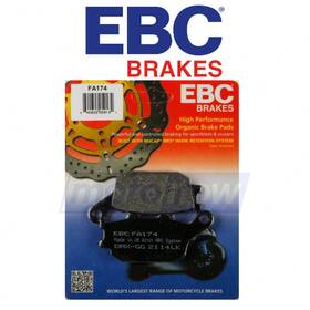 650xt Ebc Mn/kz80 Rear Organic Brake Pads For 2015-2021 Suzuki Dl650a V-strom - Ys
