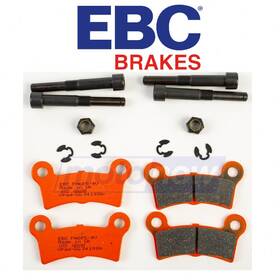 N0w6 Ebc Mn/n0w6 Rear Semi-sintered V Brake Pads For 2009-2013 Harley Davidson Flhtcutg On