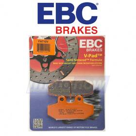 Sff6 Ebc Mn/sff6 Rear Semi-sintered V Brake Pads For 2018-2021 Harley Davidson Flhcs Ig