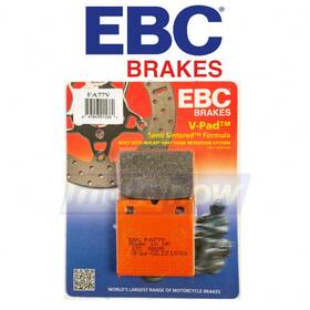 T4w4 Ebc Mn/t4w4 Front Semi-sintered V Brake Pads For 1991 Bmw R100 - Yj