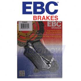 Xg750 Ebc Mn/tk7a Rear Organic Brake Pads For 2015 Harley Davidson Street 750 - Cw