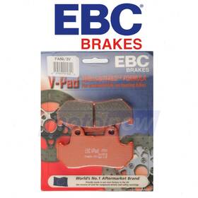 Vnt8 Ebc Mn/vnt8 Rear Semi-sintered V Brake Pads For 1991-2000 Honda Gl1500a Gold Wing Jo
