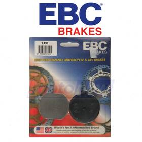 Xqs6 Ebc Mn/xqs6 Front Organic Brake Pads For 1977-1979 Kawasaki Kz650b F - Vd