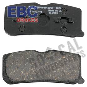 Nt74-rs380604-94 Ebc 2008-2012 Can-am Spyder Rs Street Organic Brake Pads Front
