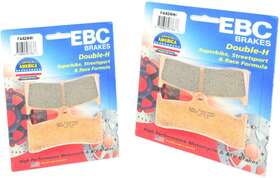 Sc-kt-ebc-ft0407 Ebc Sintered Double-h Brake Pads Front Set Fa424hh