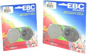 Sc-kt-ebc-ft0426 Ebc Standard Organic Front Brake Pads Set Fa55 2-pack