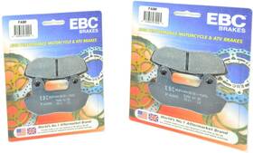 Ebc Sc-kt-ebc-ft0463 Standard Organic Front Brake Pads Set Includes Two Fa90