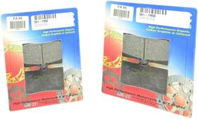 Sc-kt-ebc-ft0467 Ebc Standard Organic Front Brake Pads Set Fa95 Pair Sc-kt-ebc-ft0467 Ebc Standard Organic Front Brake Pads Set Fa95 Pair
