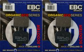 Sc-kt-ebc-ft0742 Ebc Standard Organic Front Brake Pads Set Fits 06-12 Piaggio Beverly 500