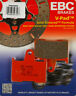 15-254v Ebc Semi Sintered Brake Pads Fa254v 164181