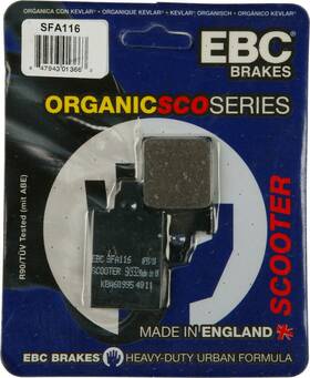 Sfa116 Ebc Sfa Scooter Brake Pads