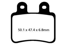 Sfa350 Ebc Standard Organic Brake Pads