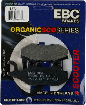 Sfa705 Ebc Sfa Organic Scooter Brake Pads Front #sfa705 Fits Yamaha Xmax 2018-2021
