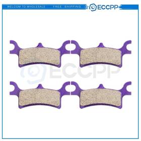E836012cp618s Eccpp 2 Pair Brake Pads For Polaris Trail Blazer 330 Boss Carbon Fiber