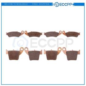 E836027cp618s Eccpp 4 Pair Brake Pads For Honda Crf450x Crf250x 2005-2009 2012-2013 Sintered