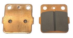 64-51862-58 Emgo Rear Brake Pads For Husqvarna 92-94 Cr Wr 125 250 Te 350 Severe Duty