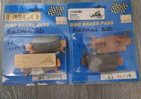 64-68058 Emgo 64-68058/68059 / 68059 Left And Right Set Disc Brake Pads 64-68058 Emgo 64-68058/68059 / 68059 Left And Right Set Disc Brake Pads