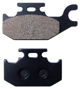 91-62241-17 Emgo Rear Brake Pads For Yamaha 00-06 Kodiak 400 Yfm400 03-06 450 Yfm450