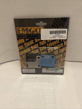 Emgo 9161812 Replacement Disc Brake Pads For Honda Yamaha Kawasaki 91-51812