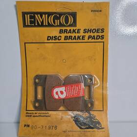 90-71976 Emgo Fa110 Front Brake Pads For Suzuki Rg125 Gamma 85-up