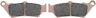 Epfa209-2hh Ebc Victory Epfa Extreme Pro Sintered Brake Pads Compatible For