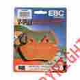 Fa124 2v Semi Sint Ebc Semi-sintered V Brake Pads Honda 847943015094