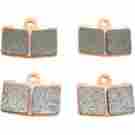 Fa631v Ebc V Brake Pads Rear Can-am Spyder Rt Ltd 2014-2015