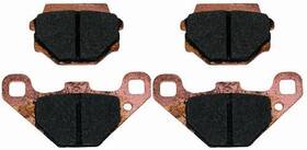 Fs-422a Factory Spec 2 Front And Rear Semi-metallic Brake Pads For Kawasaki Fits 1986 Kx125 Kx250 Kx500