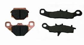 Fs-422 Factory Spec Front And Rear Semi-metallic Brake Pads For Kawasaki Super Sherpa 250 2000-2003