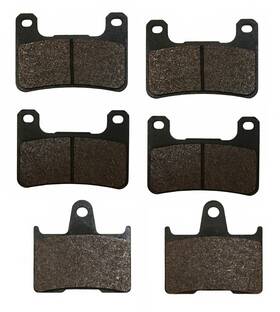 Fs-495 Factory Spec Front And Rear Brake Pads Fits Suzuki Gsxr600 Gsxr750 Gsxr1000