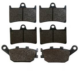 Fs-496 Factory Spec Front And Rear Brake Pads For Yamaha 2005-2011 Yzf R6 2006-2012 Fz1 2004-06 R1