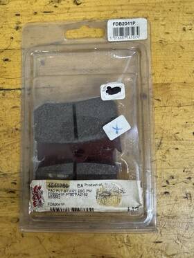 Fdb2041p Ferodo Platinum Series Brake Pad Set Performance Machine