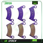 Ta836026atps Fits 14-16 Polaris Eps Rzr Xp 4 1000 3 Pair Carbon Fiber Brake Pads Replacement