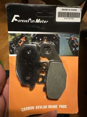 216-ck192 Forever Run Pair Of Foreverun Motor Carbon Motorcycle Brake Pads