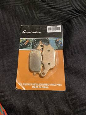 201-at174 Foreverun Motor Cu Sintered Metal And Ceramic Brake Pads New In Package